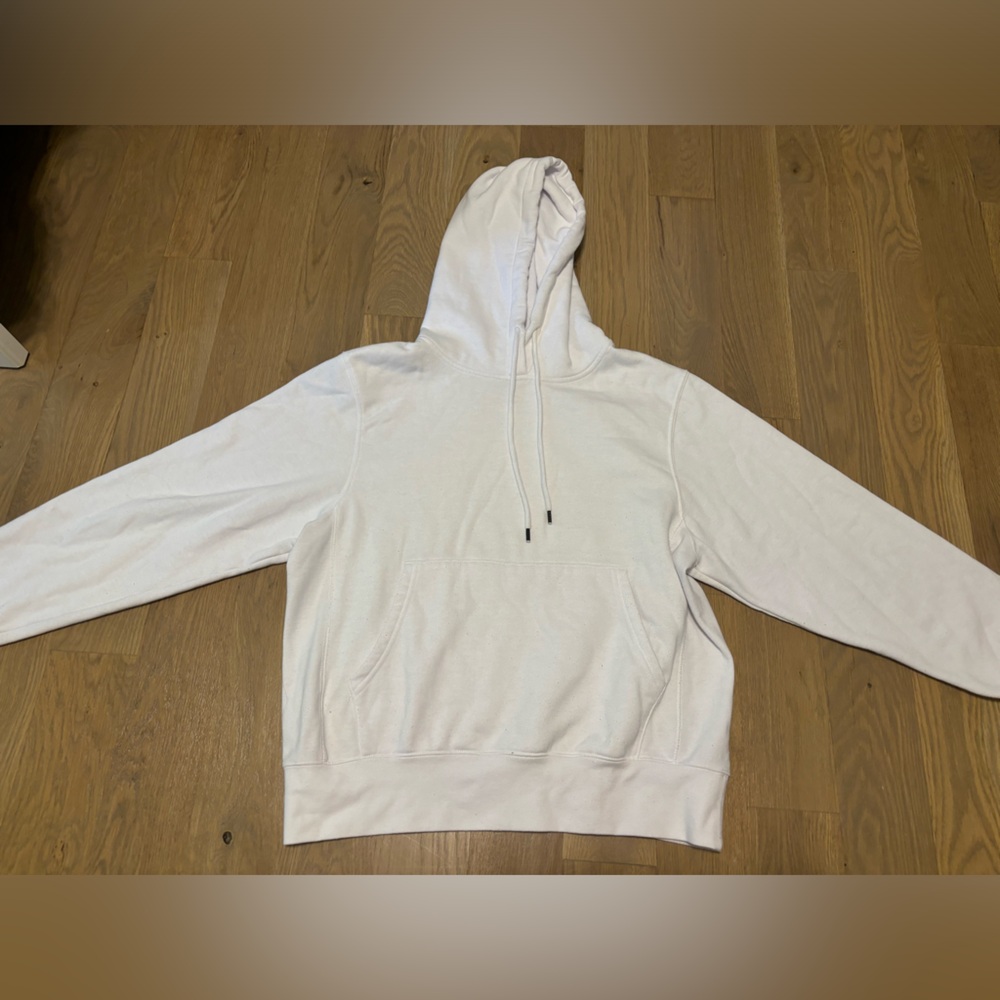 Reflex white hoodie size xl with minor piling
